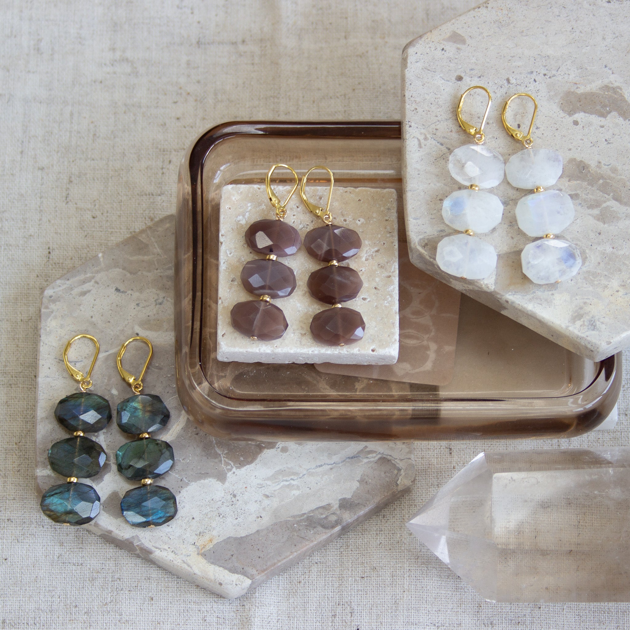Hazy Earrings