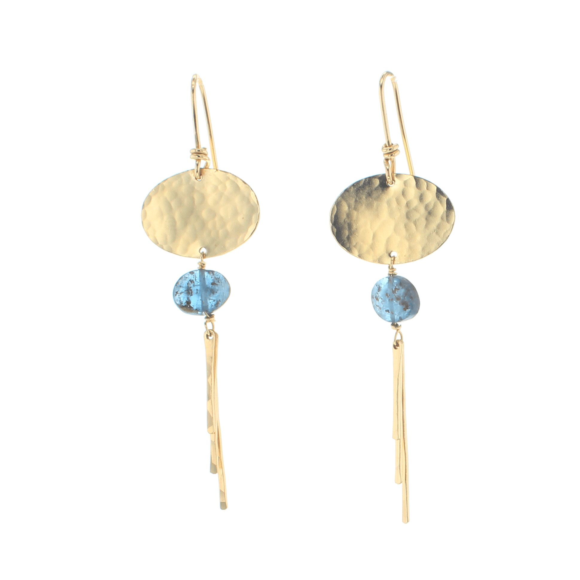 Blue Lagoon Earrings - Lotus Jewelry Studio