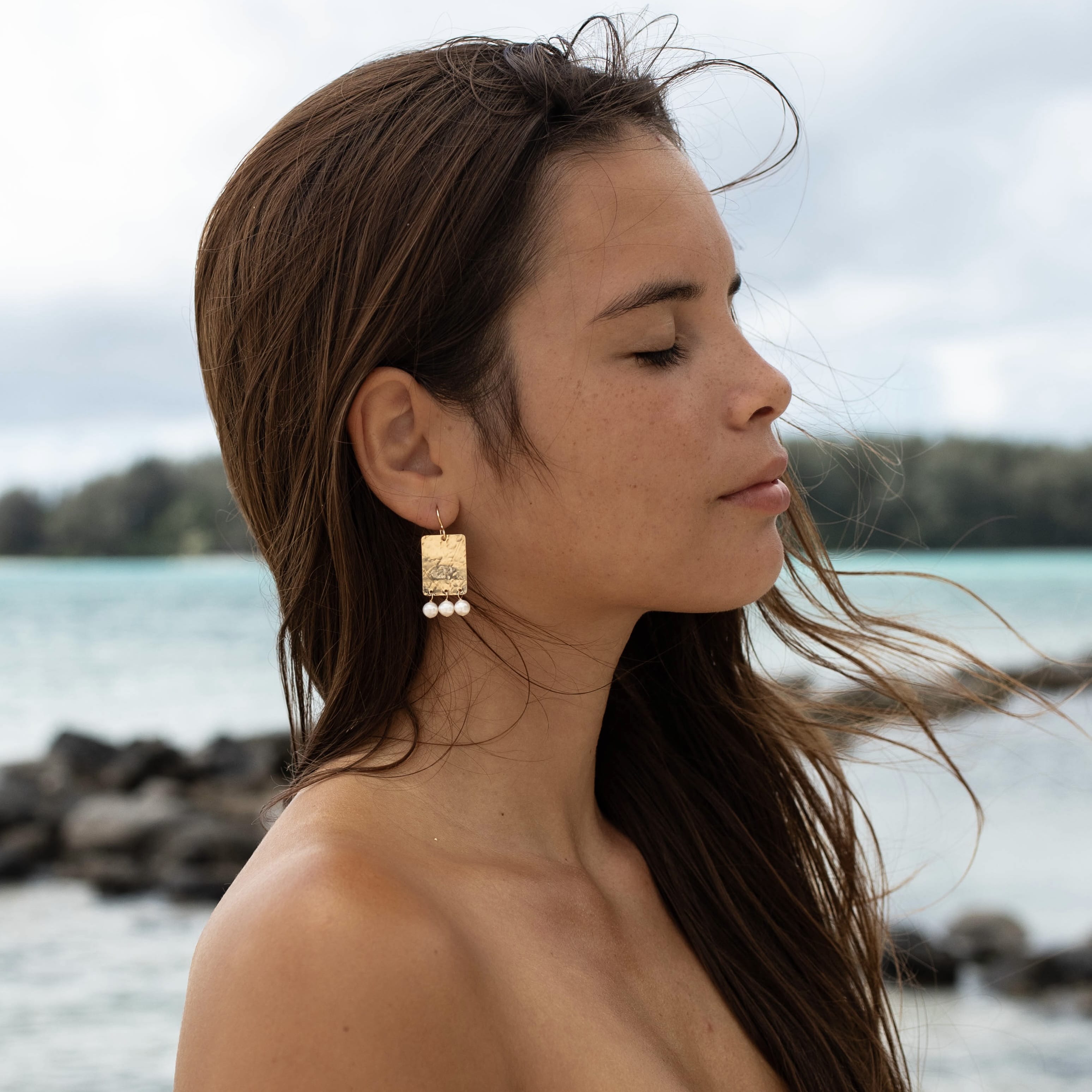 Bodhi Earrings - Lotus Jewelry Studio