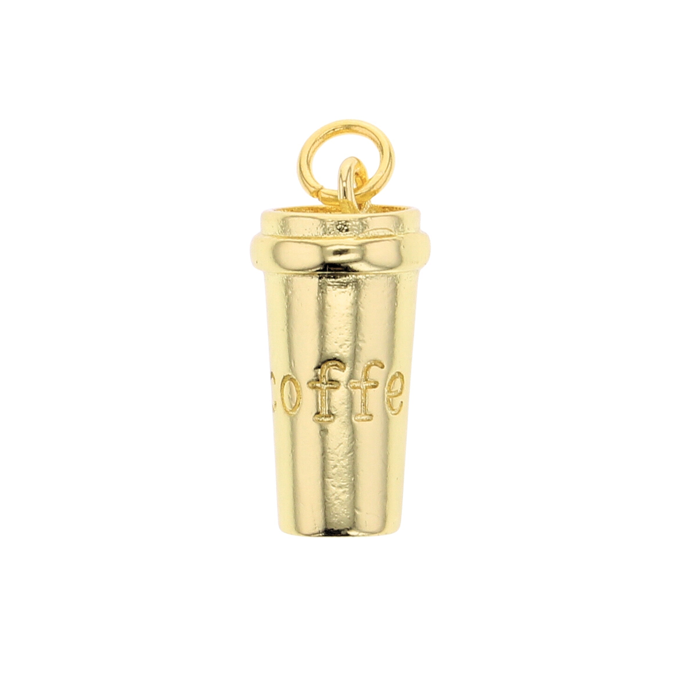 Coffee Cup Charm - Lotus Jewelry Studio