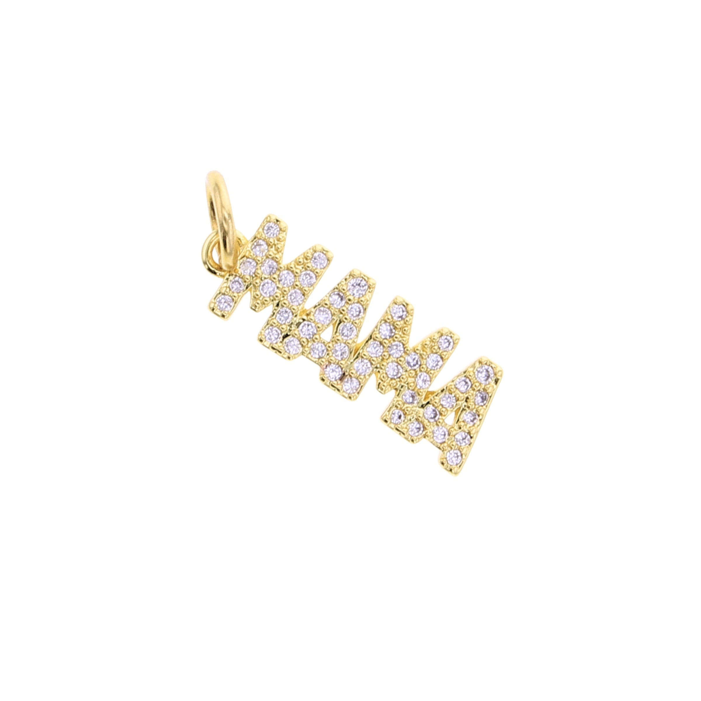 CZ Mama Charm - Lotus Jewelry Studio