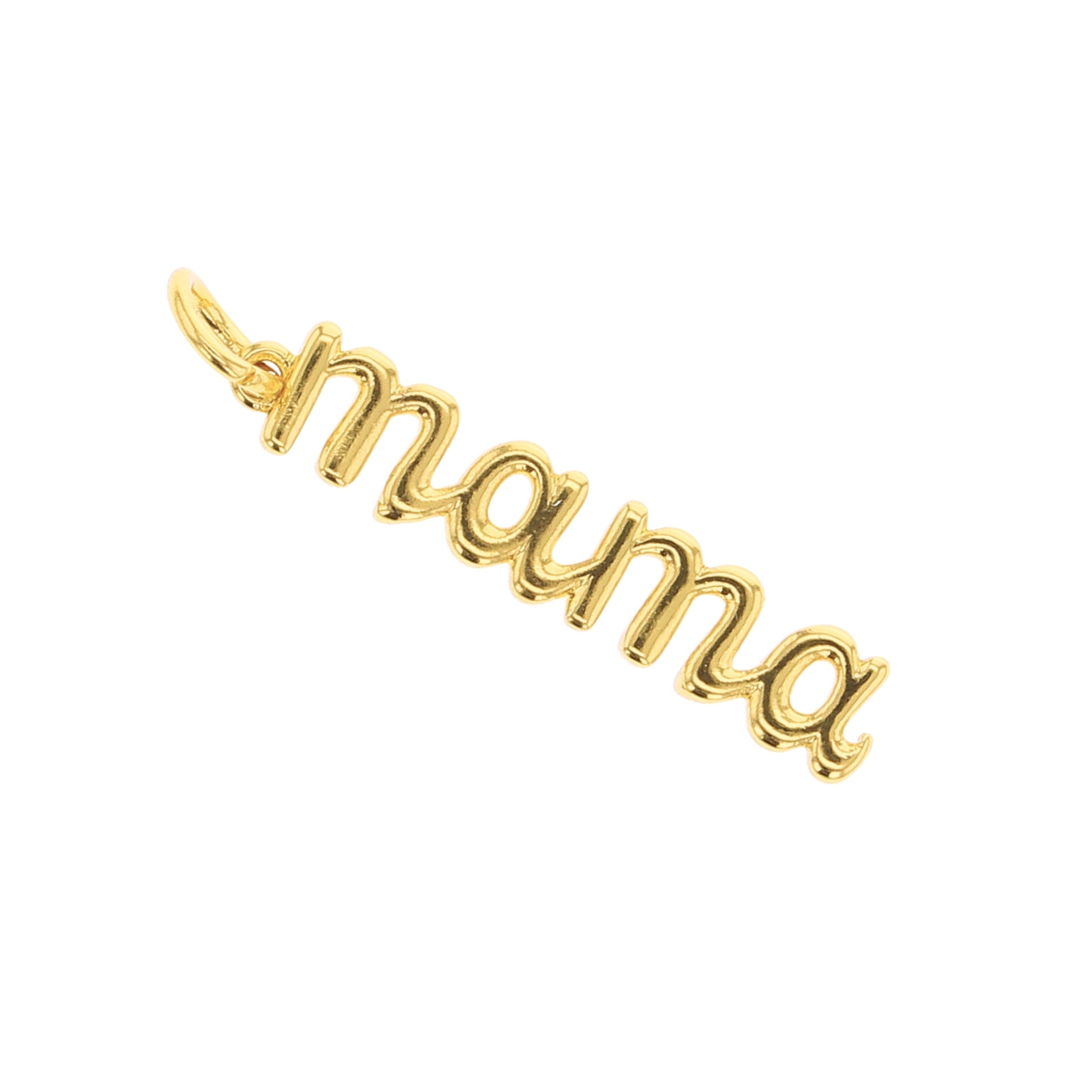 Metal Mama Charm - Lotus Jewelry Studio