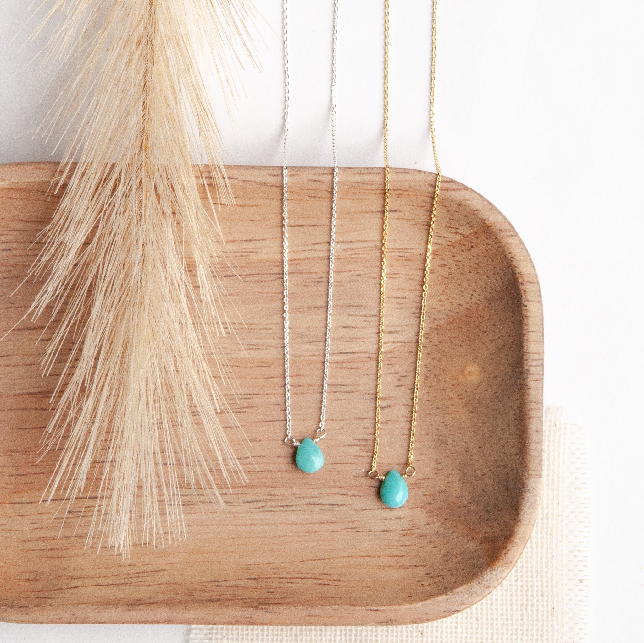 Mila Necklace - Turquoise - Lotus Jewelry Studio