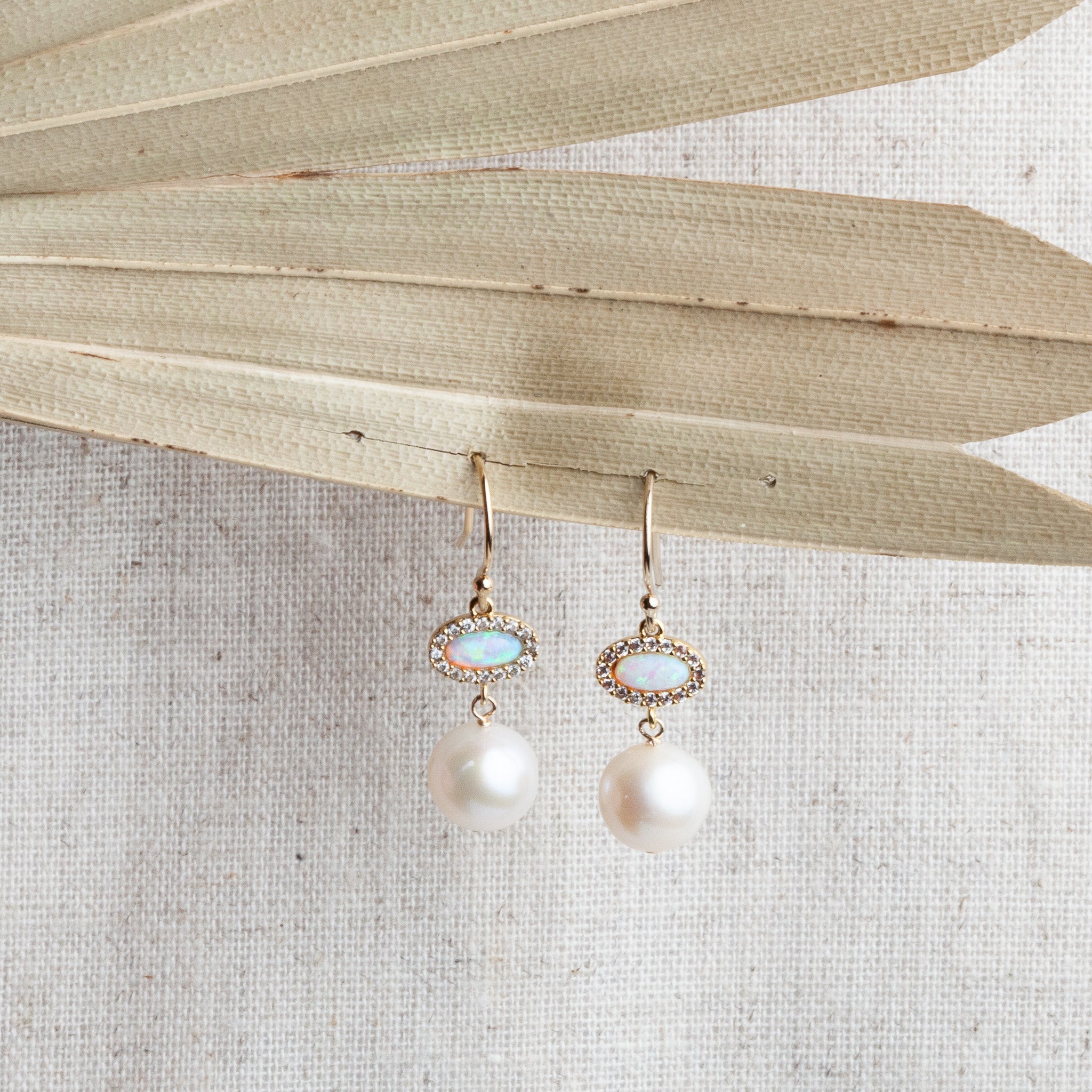 Opala Earrings - Lotus Jewelry Studio