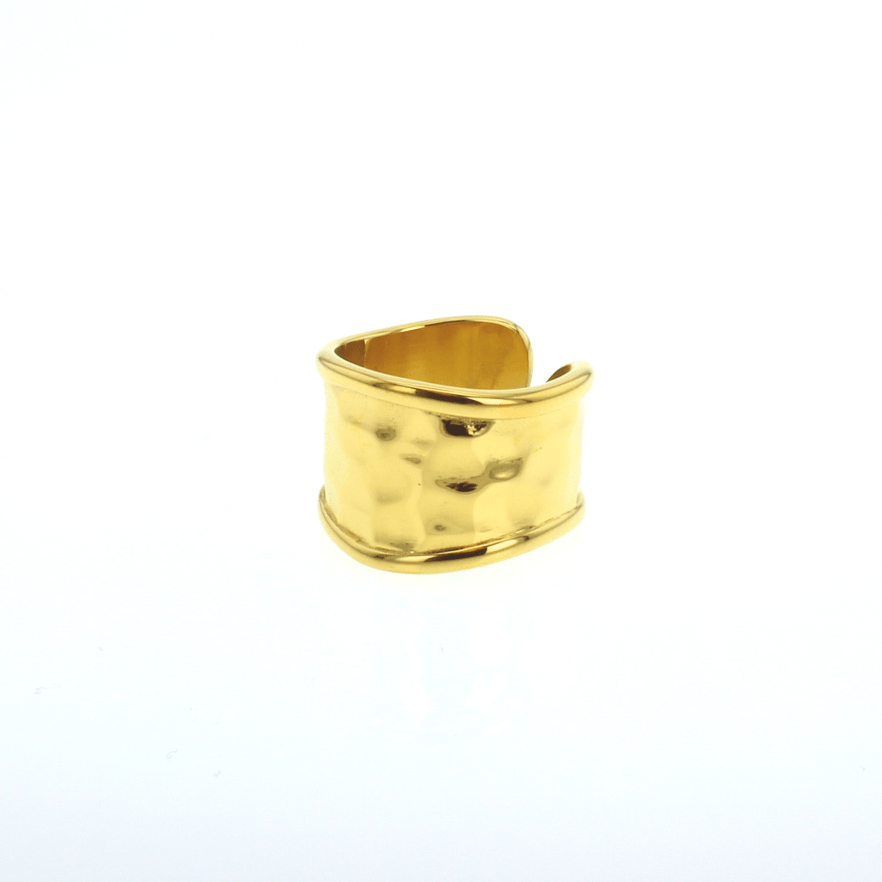 Waterproof Outlaw Cuff Ring - Lotus Jewelry Studio