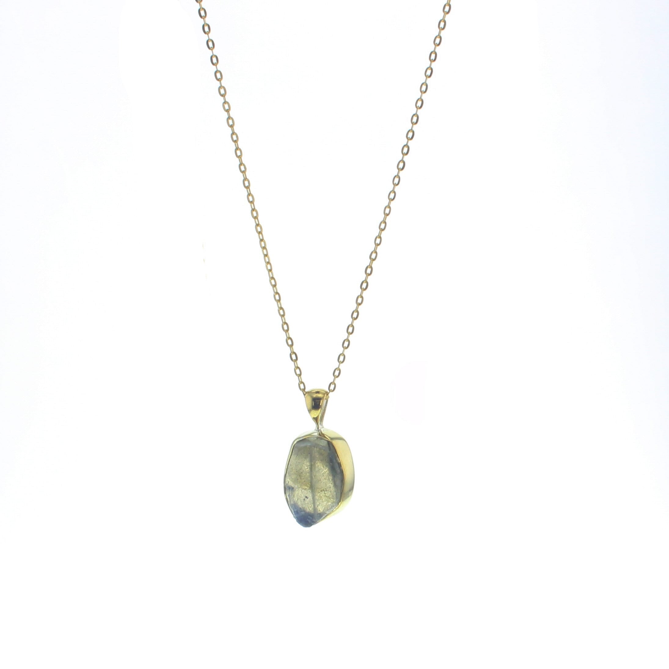 Zuri Necklace - Labradorite - Lotus Jewelry Studio