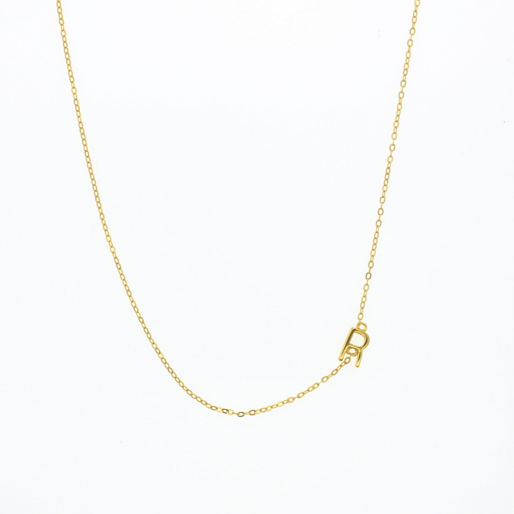 Balance Letter Necklace - Lotus Jewelry Studio