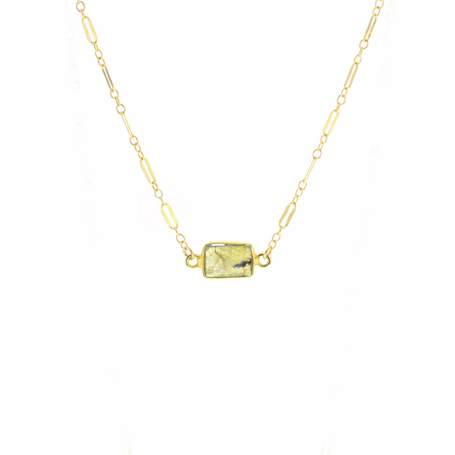 Cala Necklace - Labradorite - Lotus Jewelry Studio
