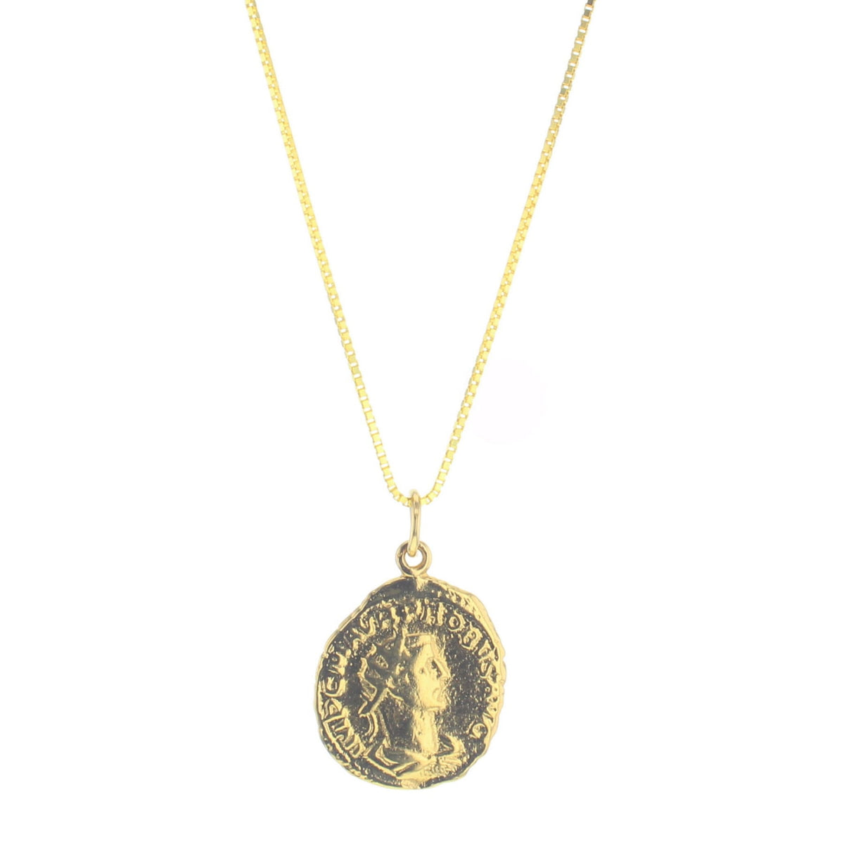 Hermes Coin Necklace - Lotus Jewelry Studio