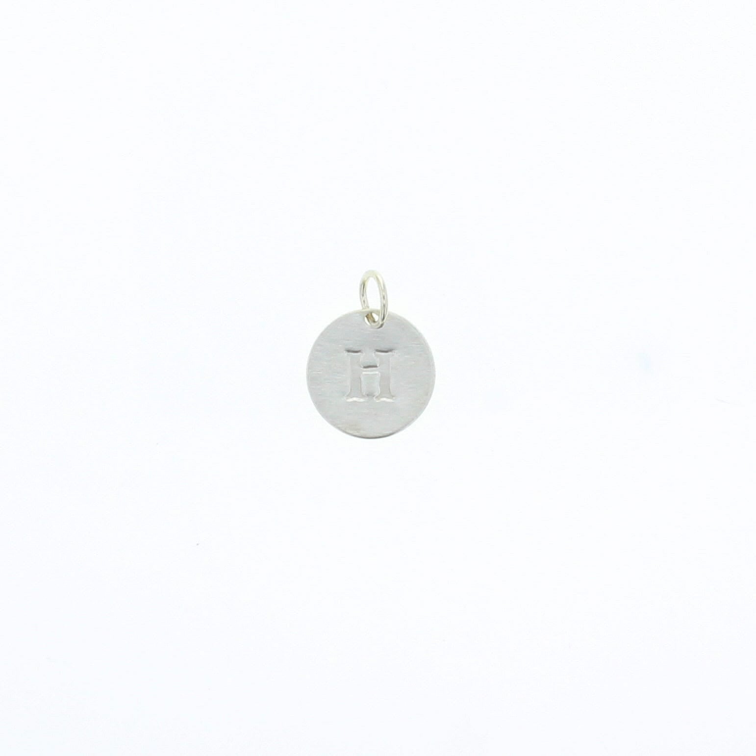 Token Letter Tag - Lotus Jewelry Studio