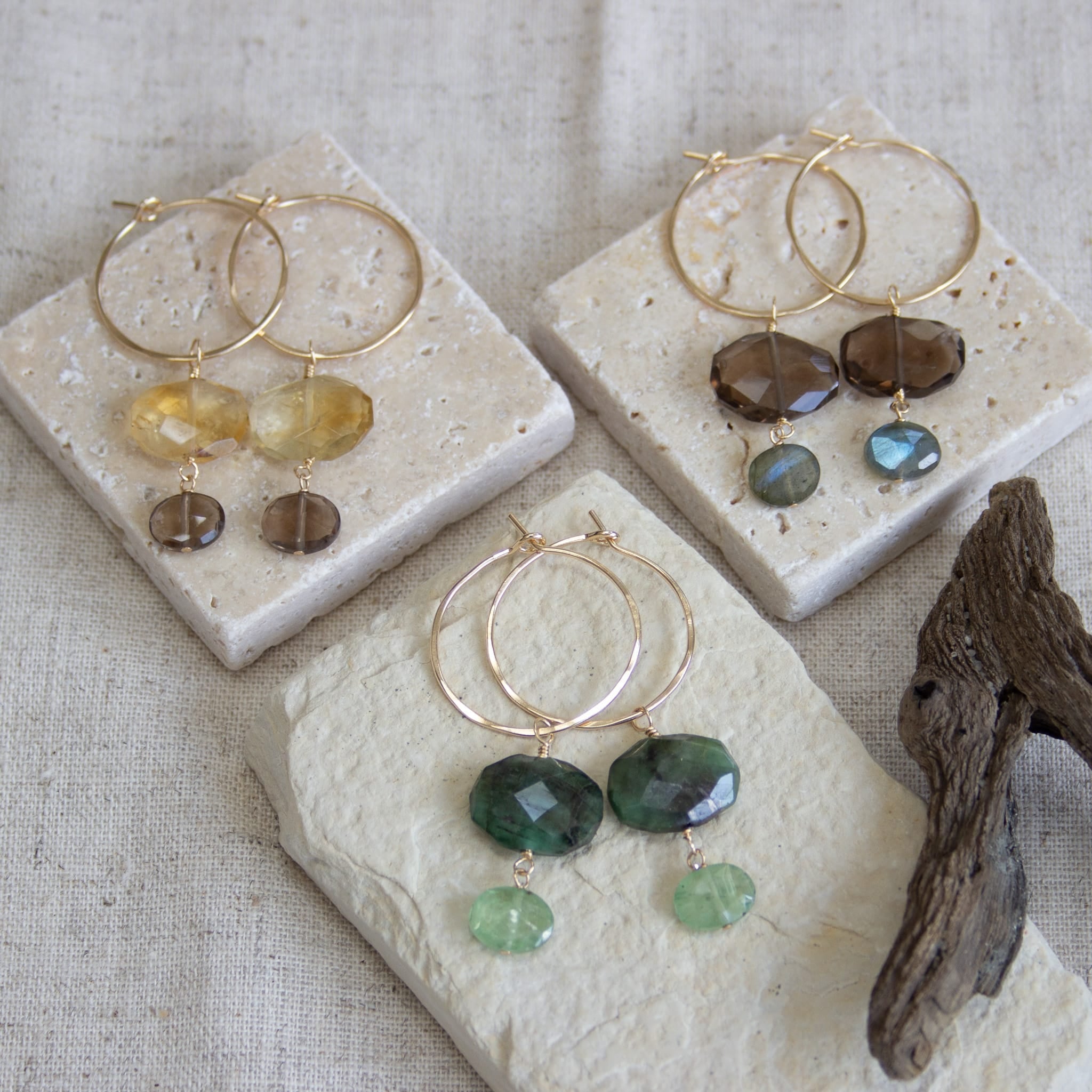 Canyon Earrings - Lotus Jewelry Studio