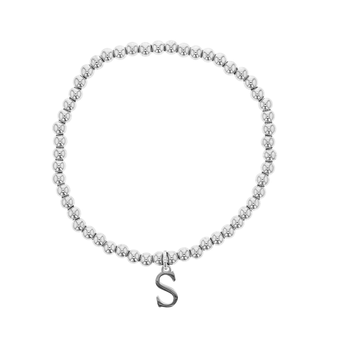 Classic Letter Ball Bracelet - Lotus Jewelry Studio