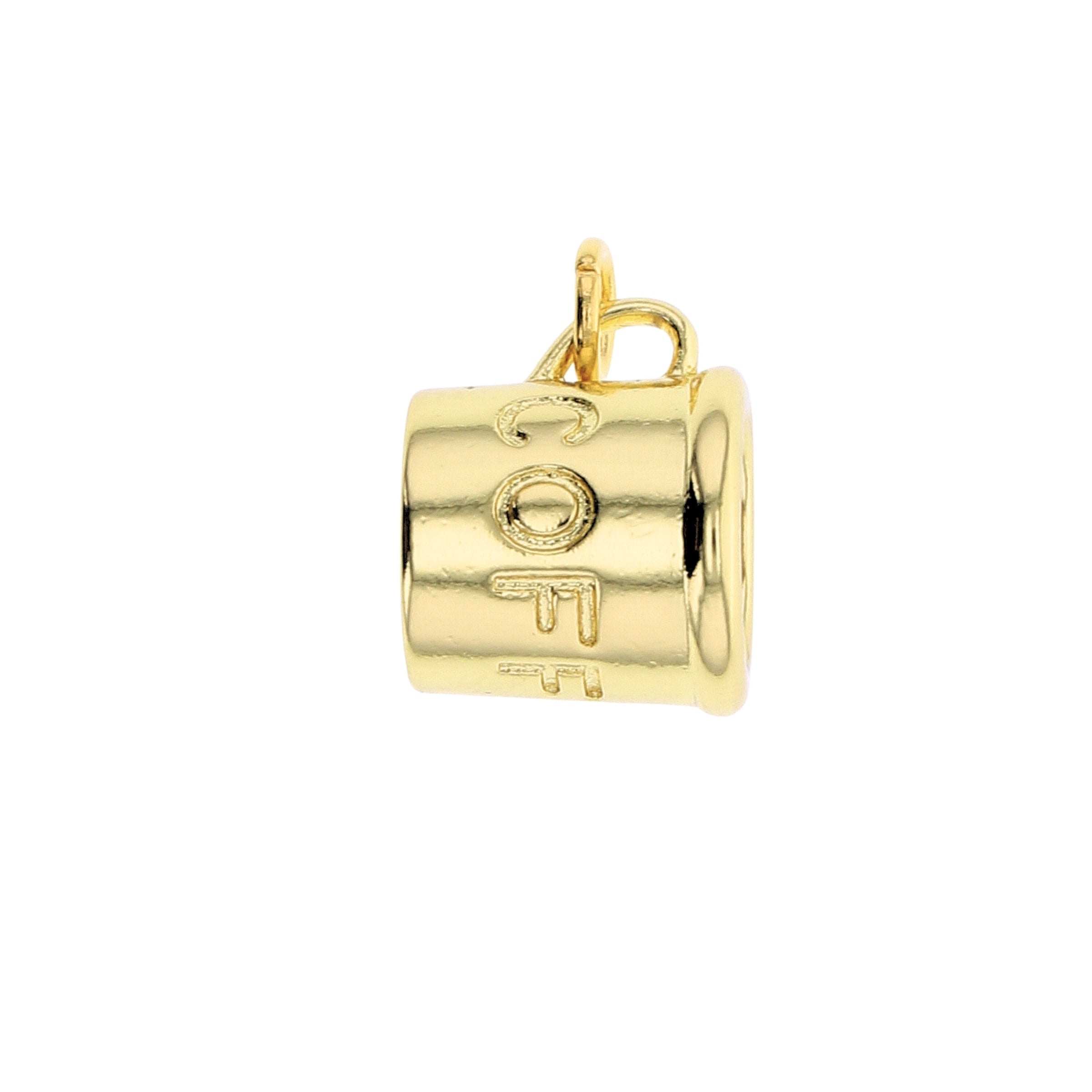 Coffee Mug Charm - Lotus Jewelry Studio