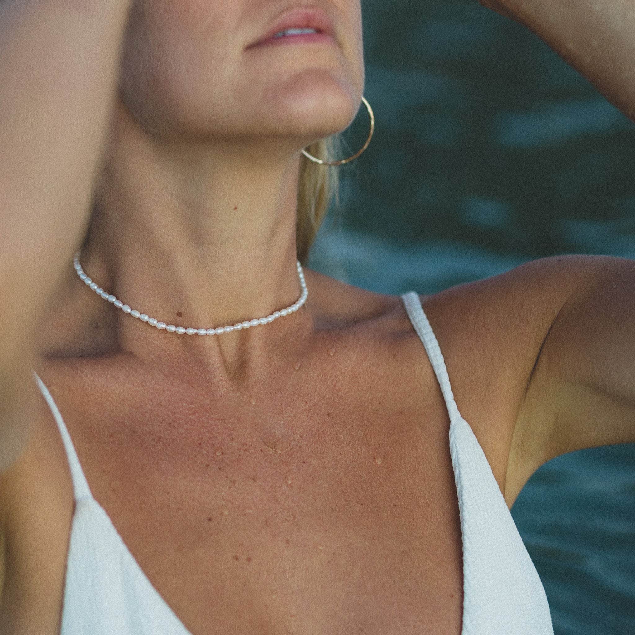 Cortez Pearl Necklace - Lotus Jewelry Studio
