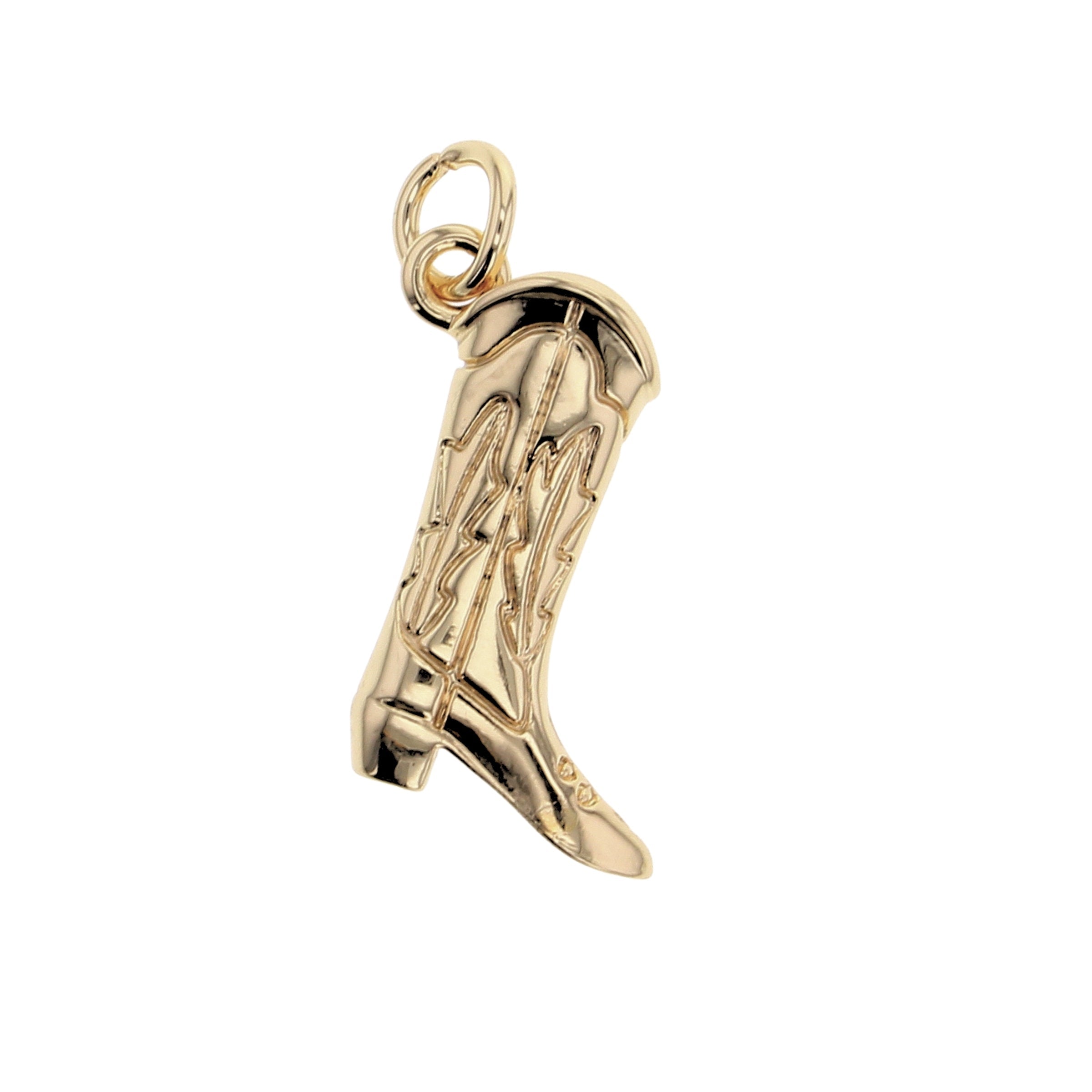 Cowboy Boot Charm - Lotus Jewelry Studio