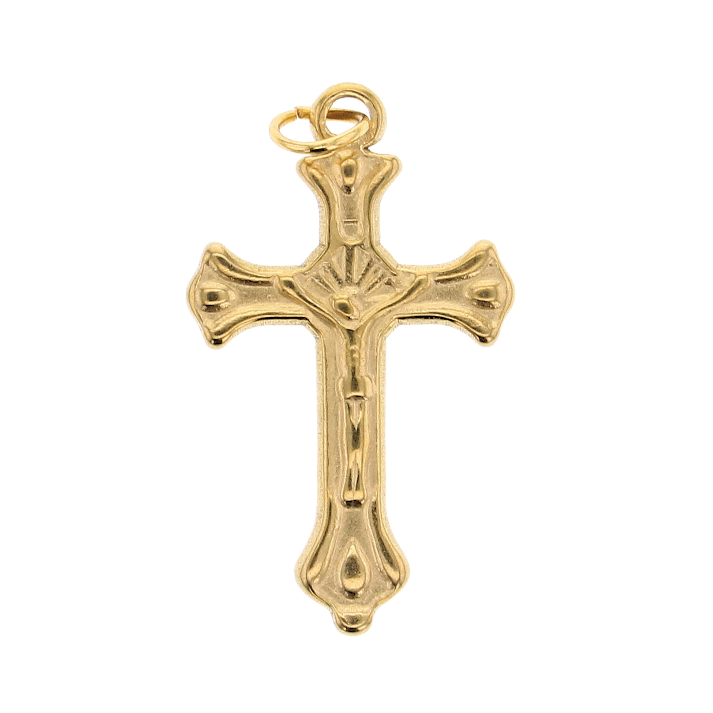 Crucifix Charm - Lotus Jewelry Studio