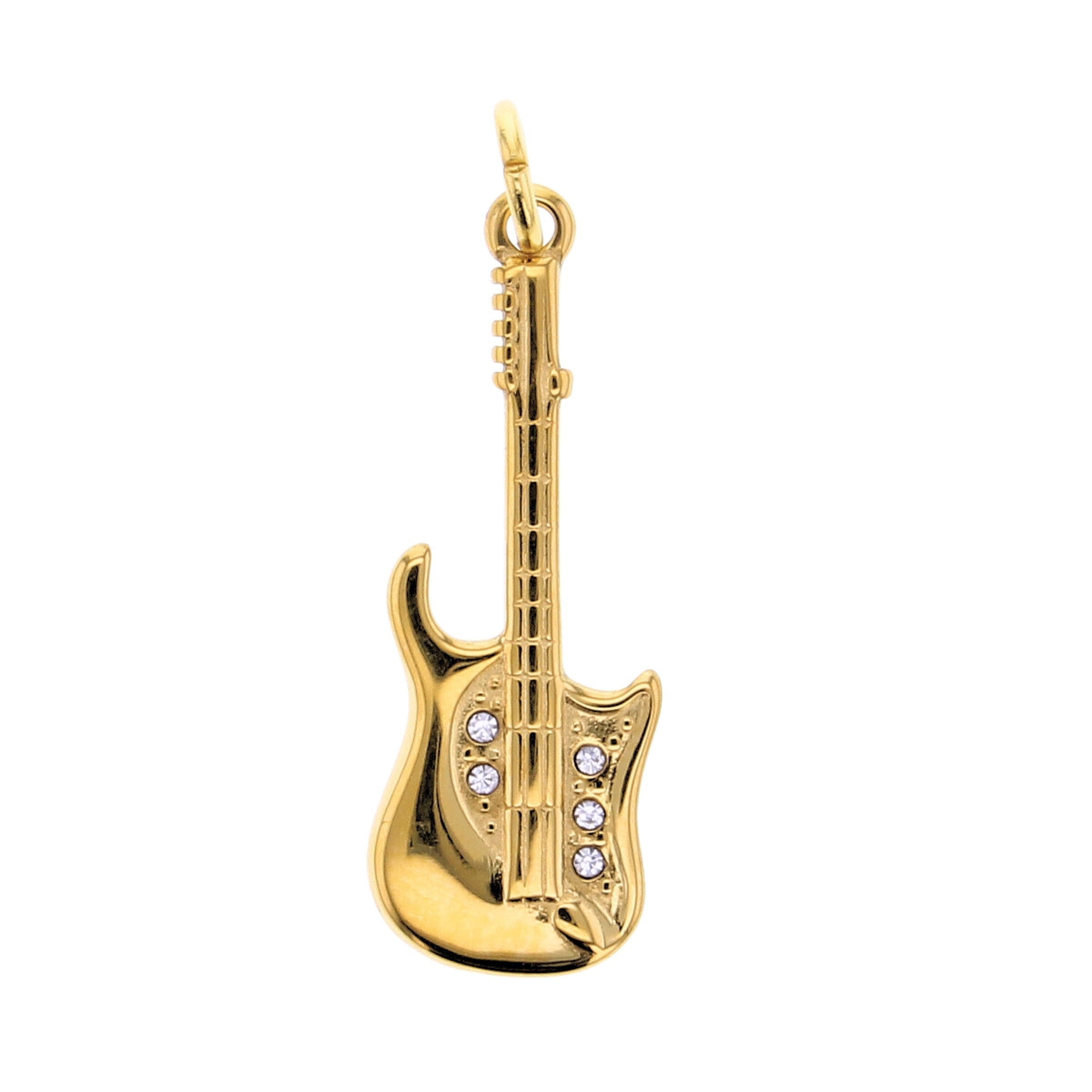 Guitar Charm - Lotus Jewelry Studio