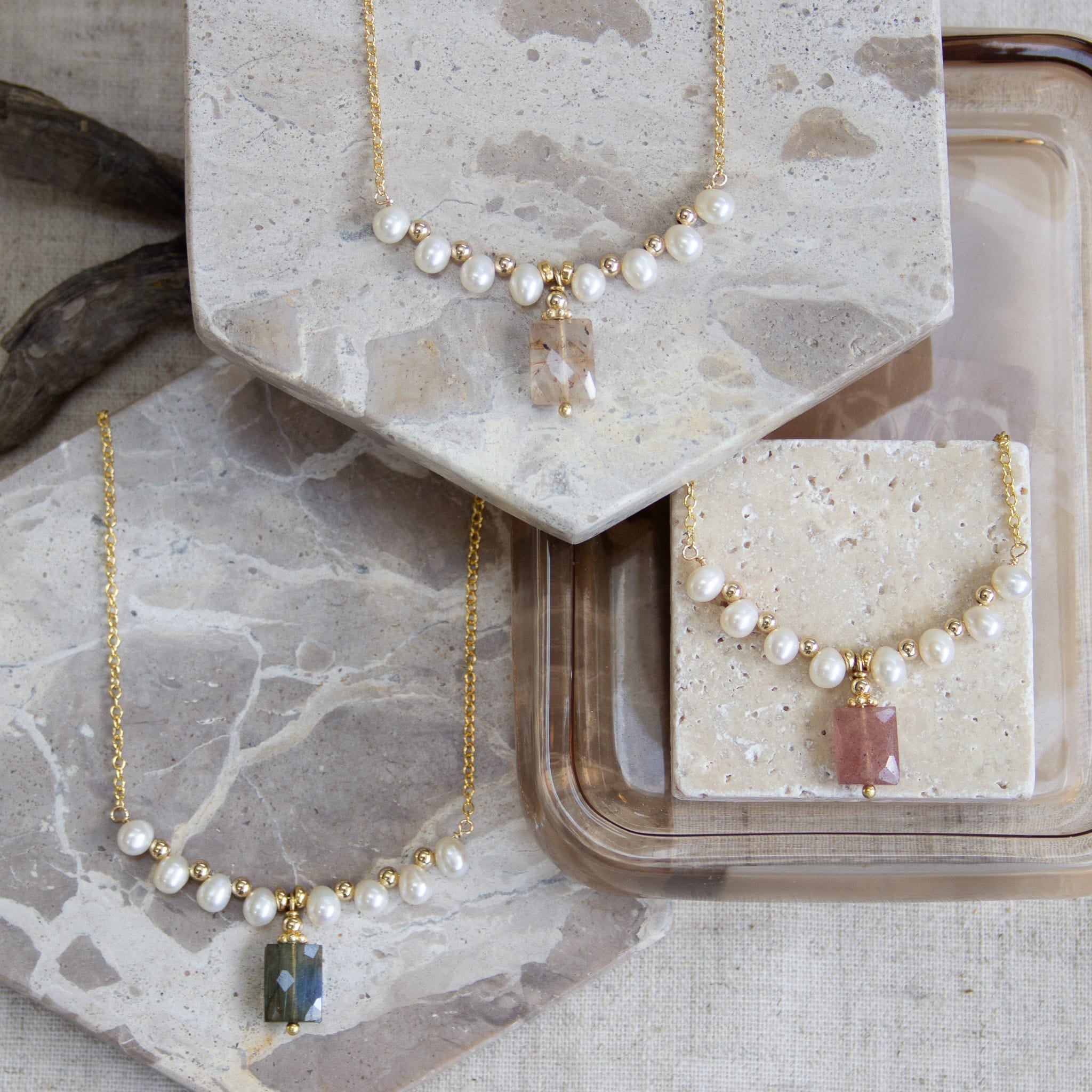 Horizon Necklaces - Lotus Jewelry Studio