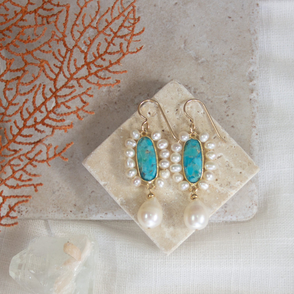 Lottie Earrings - Lotus Jewelry Studio