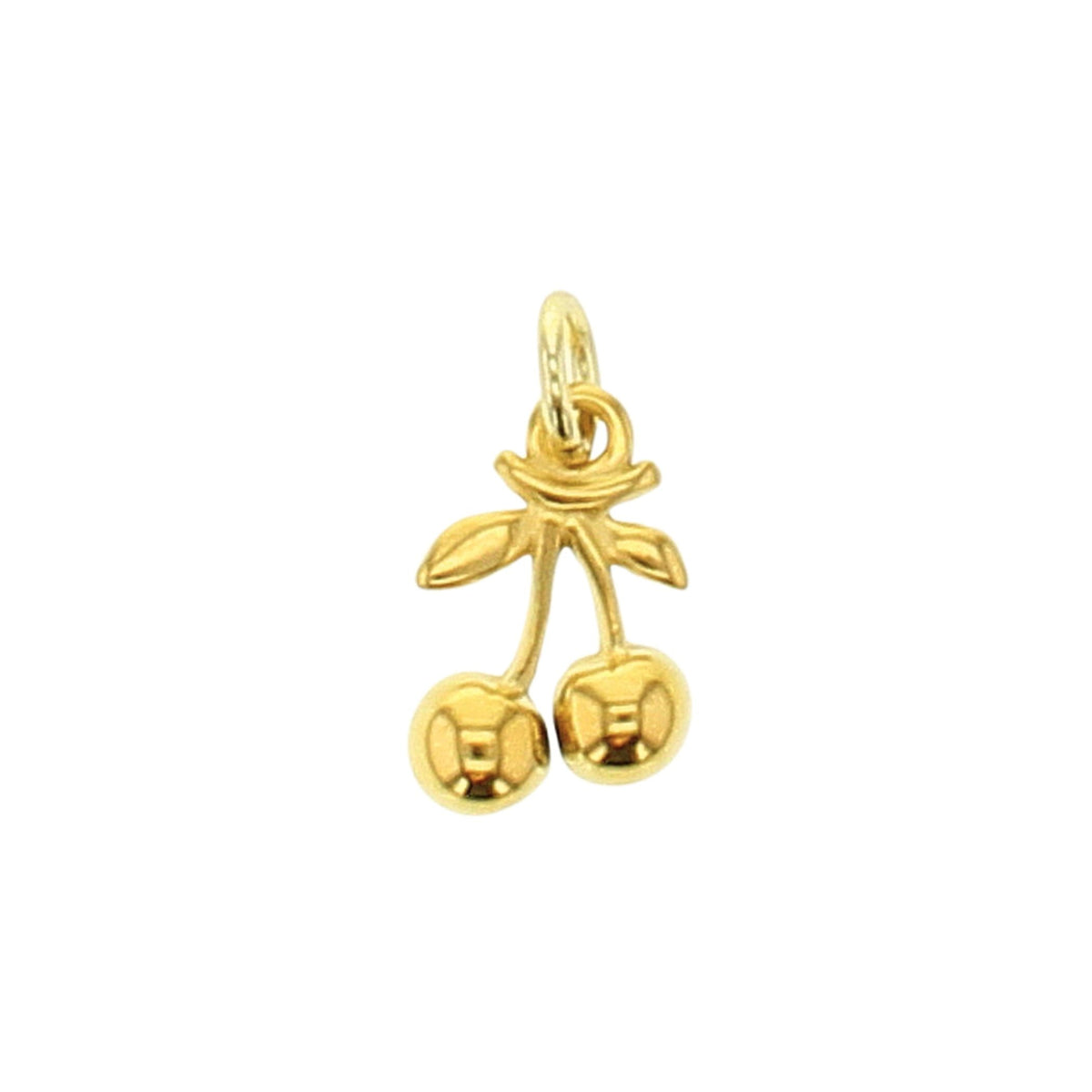 Metal Cherries Charm - Lotus Jewelry Studio