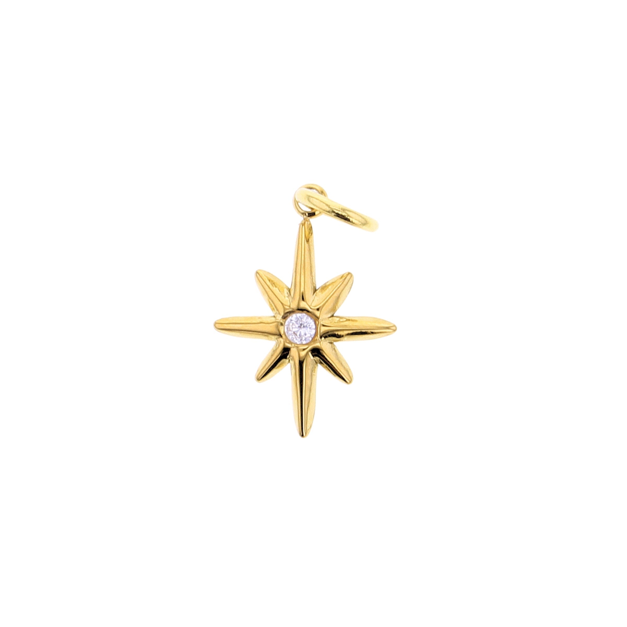 North Star Charm - Lotus Jewelry Studio