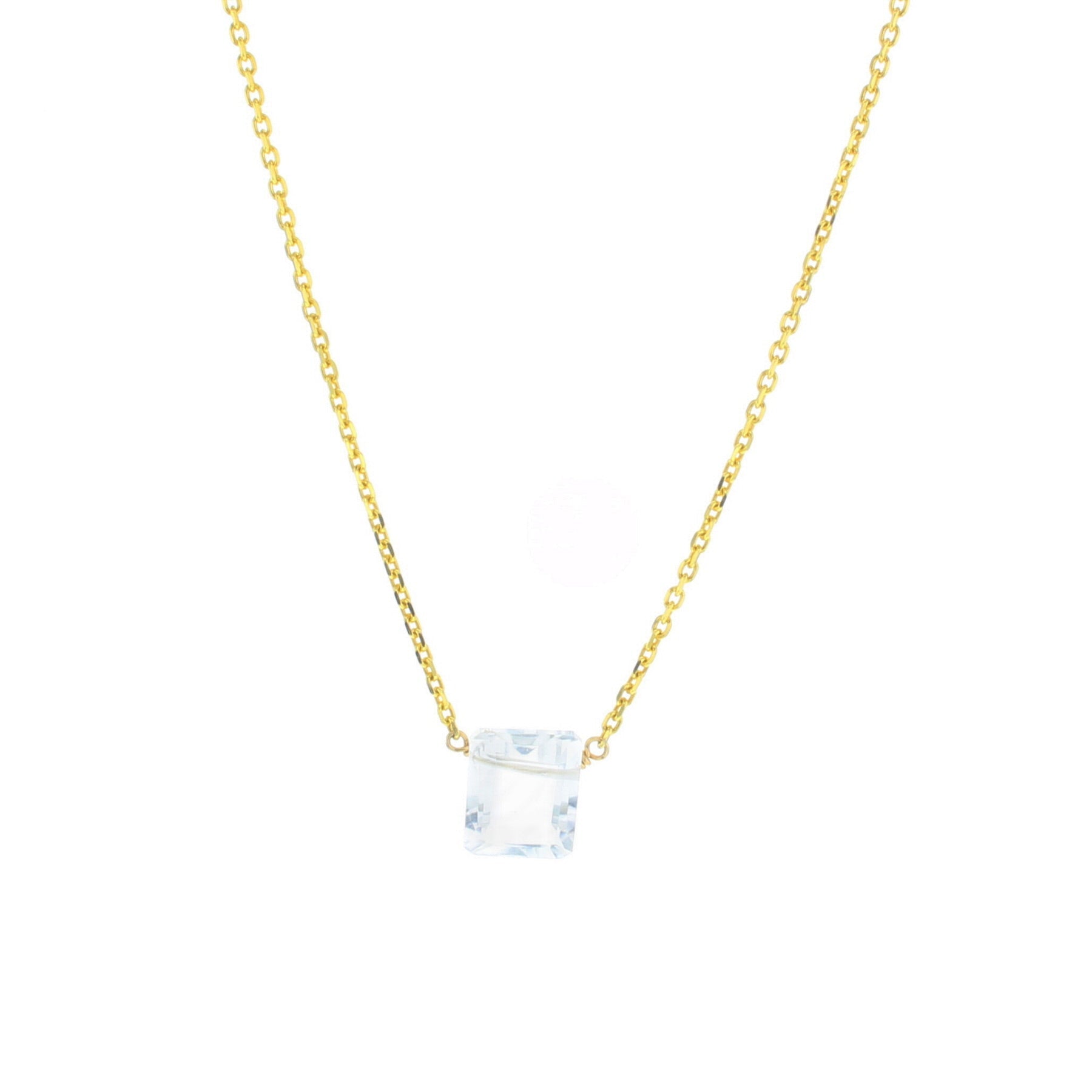 Parker Necklace - Quartz - Lotus Jewelry Studio