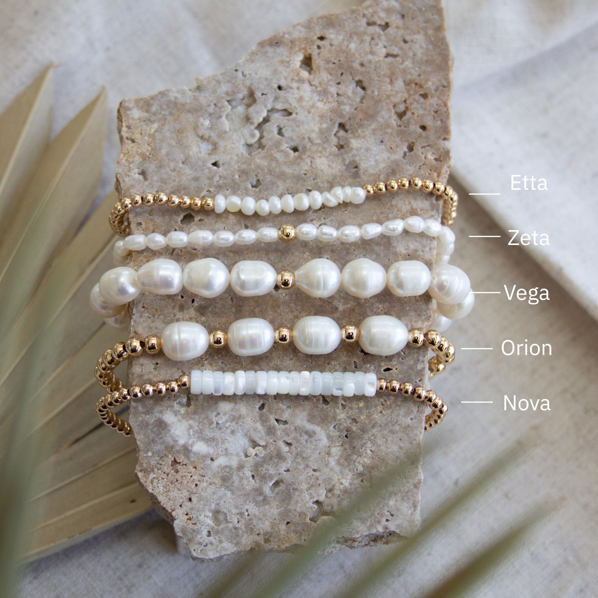 Pearl Stacking Bracelets - Lotus Jewelry Studio