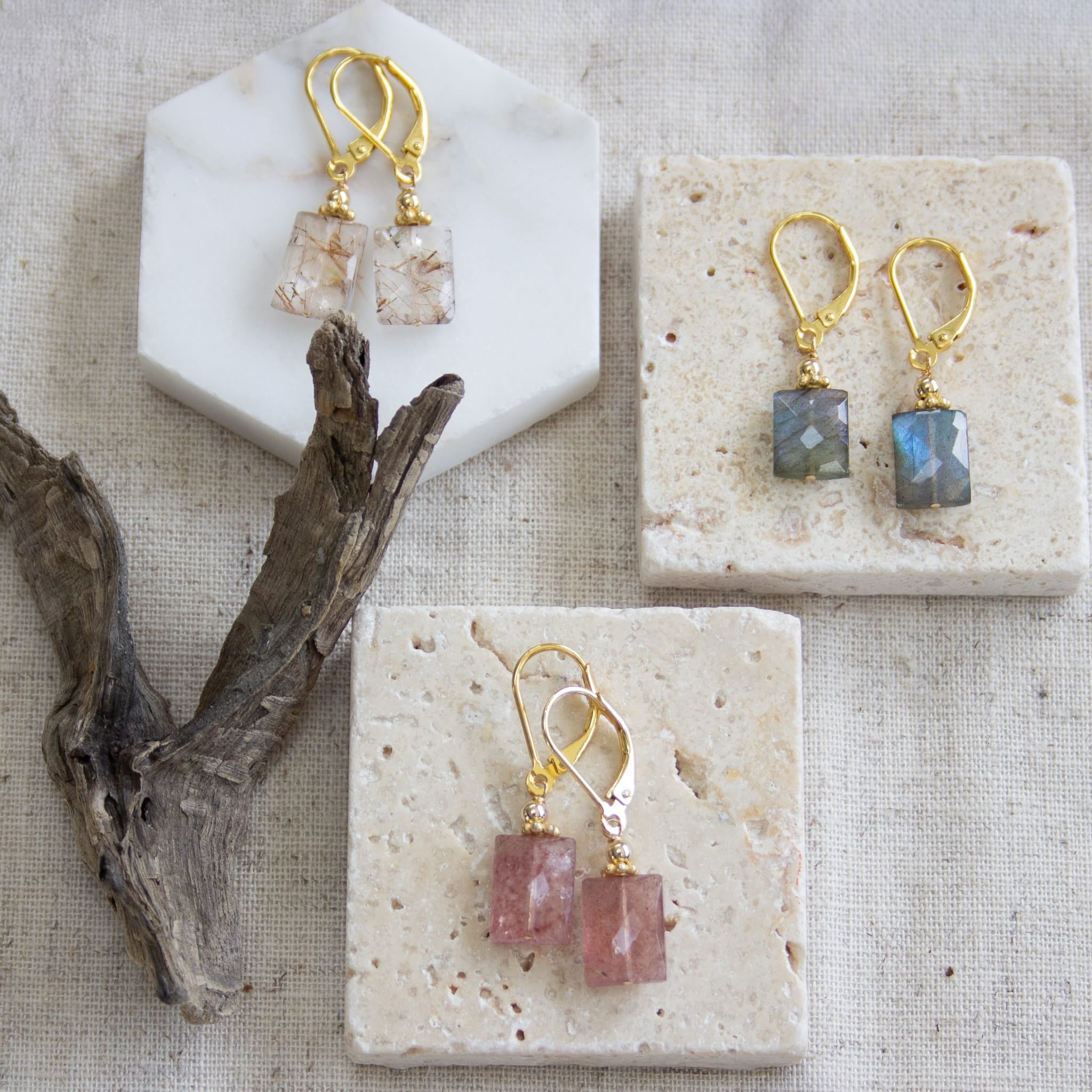 Solara Earrings - Lotus Jewelry Studio