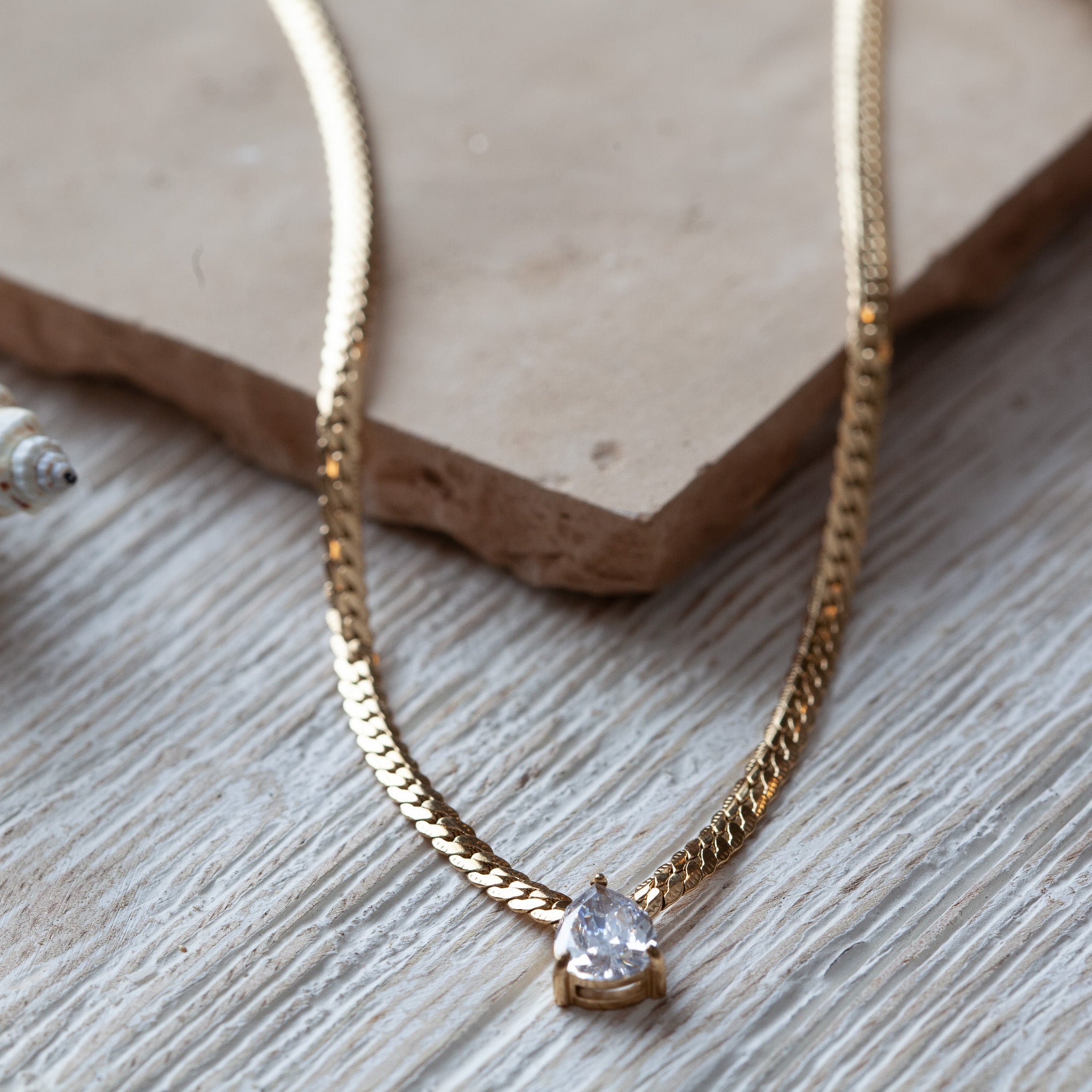 Waterproof Aria Necklace - Lotus Jewelry Studio