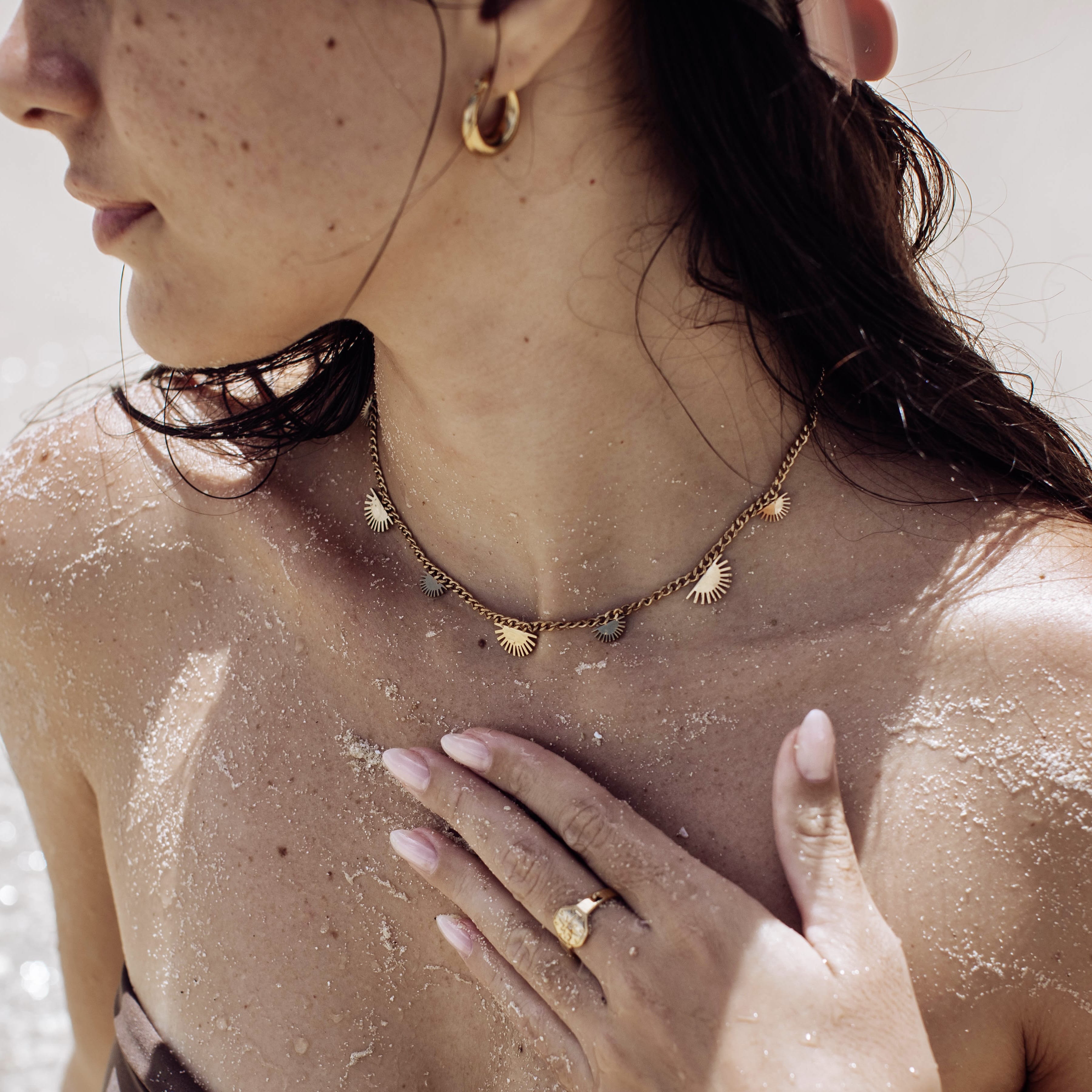 Waterproof Nala Necklace - Lotus Jewelry Studio