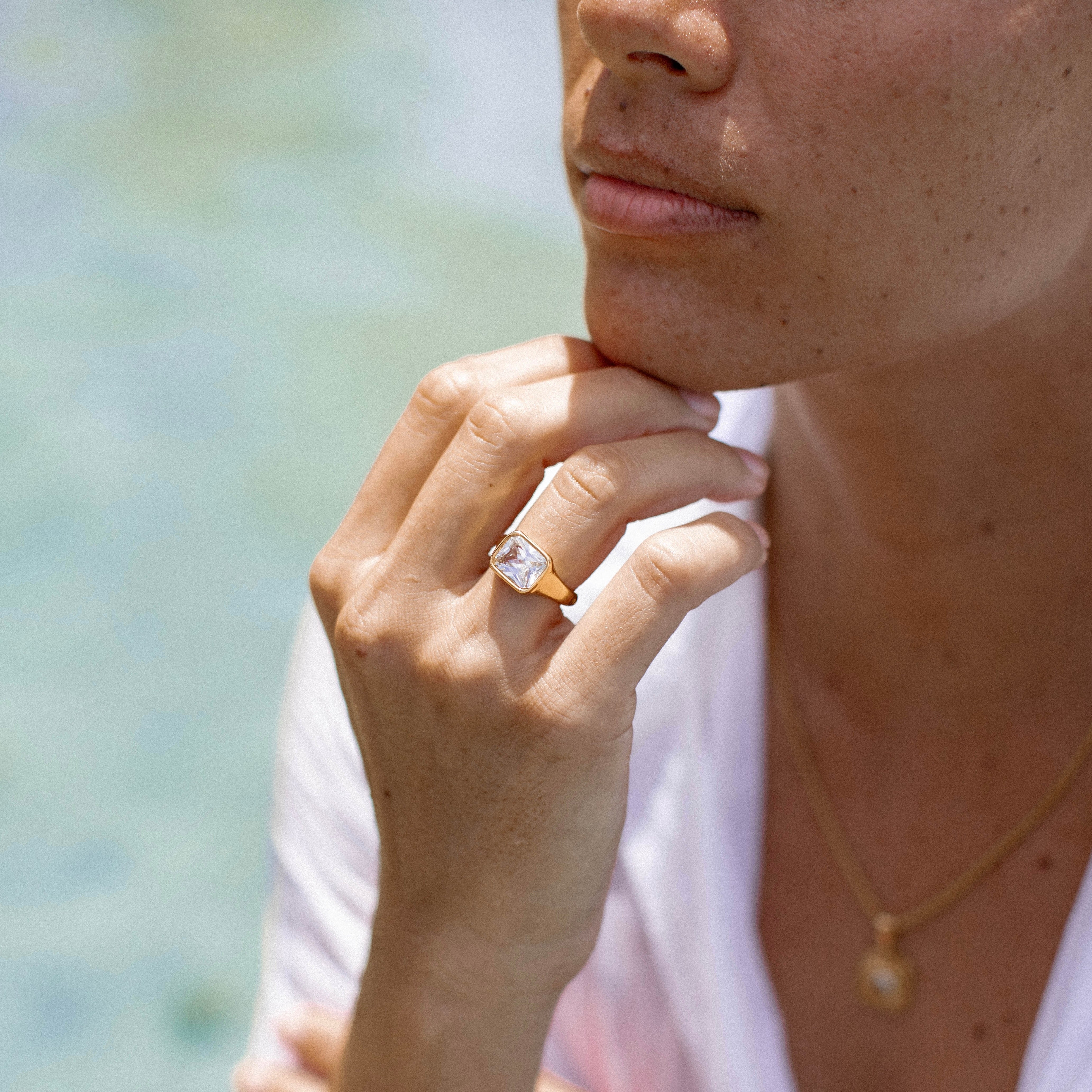Waterproof Weston Ring - Lotus Jewelry Studio
