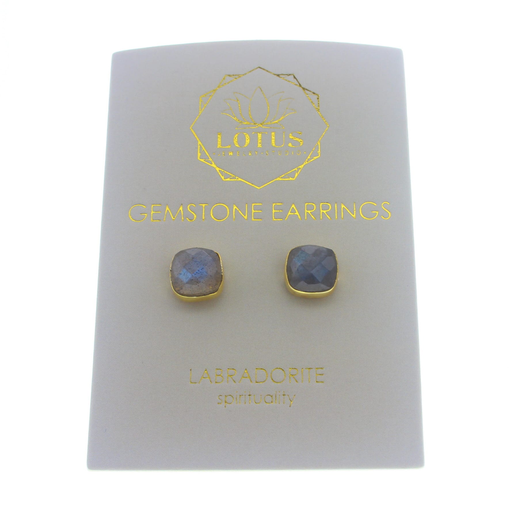 Carded Gemstone Earrings