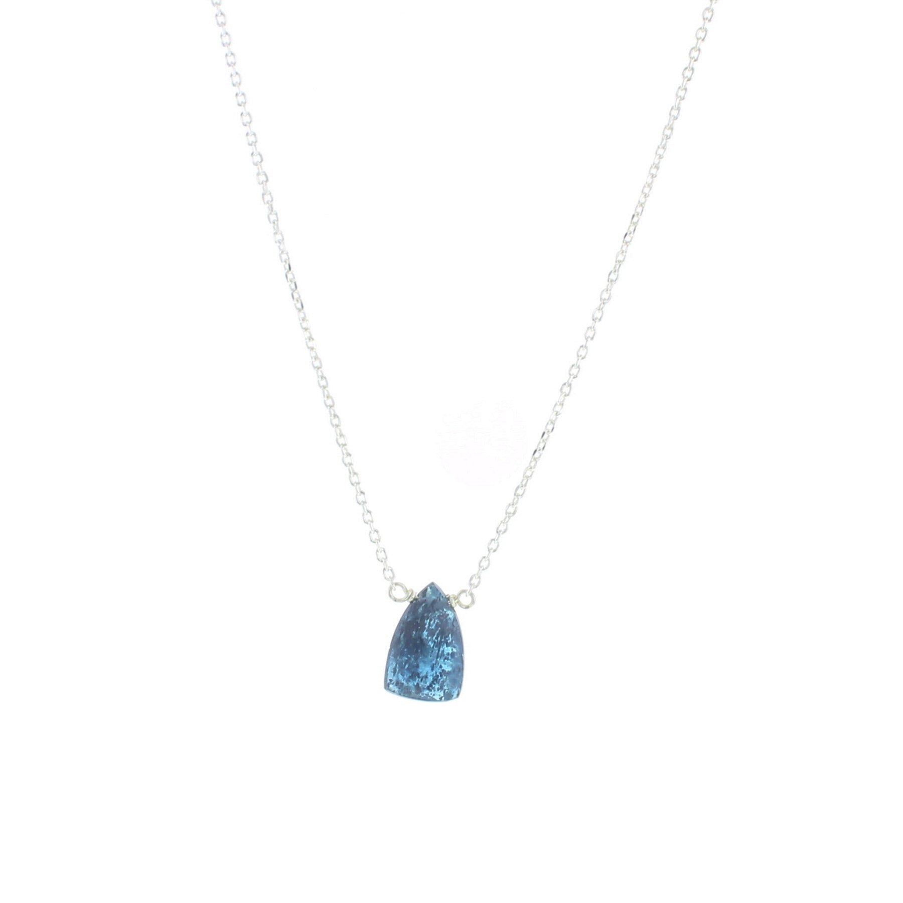 Mila Necklace - Kyanite - Lotus Jewelry Studio