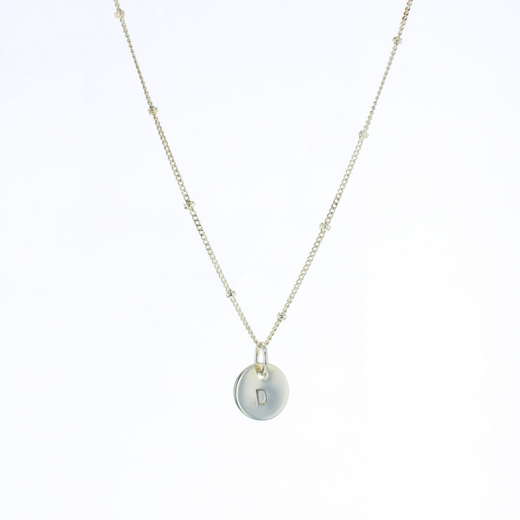 Trinket Letter Necklace - Lotus Jewelry Studio